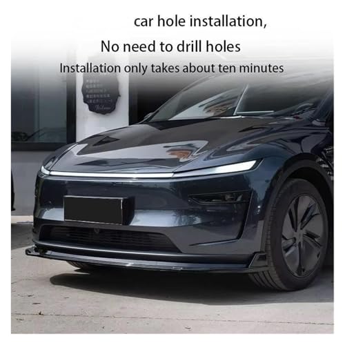 Kit de pala delantera para Tesla Model Y Juniper 2025 que protege de roces 4