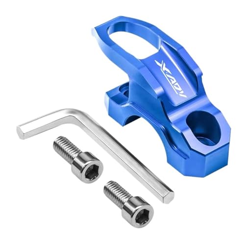 jiningxinxin Compatible With X-ADV750 XADV 750 Motorcycle Brake Master Cylinder Bracket Bag Luggage Clamp Holder Helmet Hanger Hook Holder Carry(Orange)
