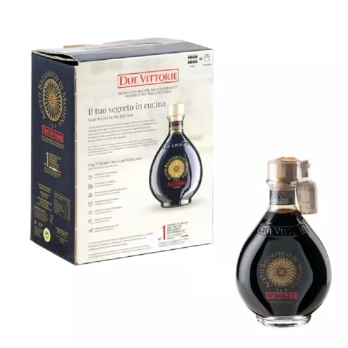 Vinagre Balsámico de Modena IGP Due Vittorie Oro Bag in Box 3 lt y botella con dosificador 250 ml
