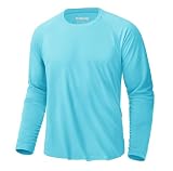 KEFITEVD Men's Long Sleeve UV Protection Swim...