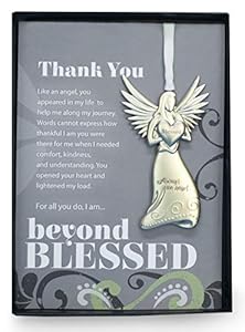 The Grandparent Gift Co. Engel Dankeschön Geschenkanhänger