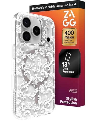 Coque anti-chute iPhone 17 Pro ZAGG Milan - Finis les écrans brisés