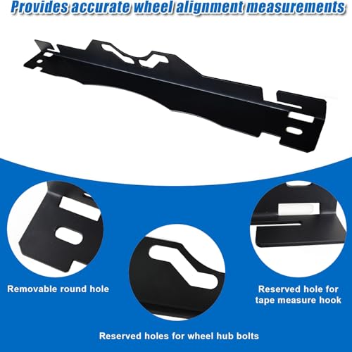 Image of Wheel Alignment Tool, Camber Alignment Tool, Alignment Tool, Precise Measurement, Easy to Adjust Suspension, Durable Wheel Alignment Kit, Includes 2 Measuring Tape