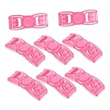 TOYANDONA 8 Hebillas Impermeables Para Gafas De Natación Repuesto Para Correa De Gafas Cierre Rosa