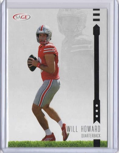 2025 Trading Card Black #183 Will Howard - Rookie Year - Ohio State