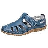 Schön und komfortabel Damen-Sandalette, Dasongff Damen Bequem Geschlossene Sandalen Leichter Weich Strand Sandaletten Sommerschuhe Flache Halbschuhe