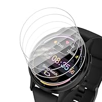 VideoSecu 4 Stück für Panzerglas für Garmin Venu 3 Schutzfolie, Selbstheilende Schutzglas, Ultradünne 0.2mm, Blasenfrei, Ölfeste & Kratzfeste Schutzglas, Anti-Fingerabdruck Displayschutz