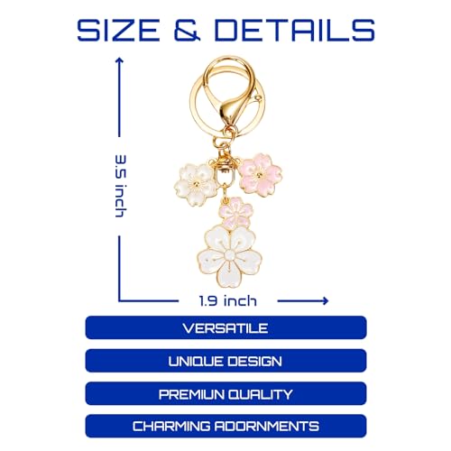 Image of Keychain for Women, Key Chains Women Cute, Enamel Durable Key Ring for Handbag & Bag.