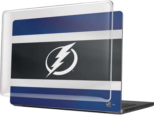 Skinit Case + Skin Compatible with MacBook Pro 14in (2021) - Officially Licensed NHL Tampa Bay Lightning Alternate Jersey Design
