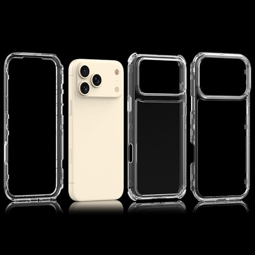 Coque transparente pour iPhone 17 Pro Max anti-rayures mince - 6