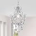 Amorette Chrome Mini Chandeliers Crystal Chandelier Lighting 1 Light Ceiling Light Fixtures