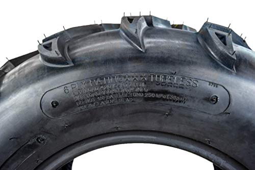 Massfx Mk251012 Atv 25X10-12 Tires 2 Set Rear 6Ply 1/2" Tread Depth 25X10X12 #TOP6