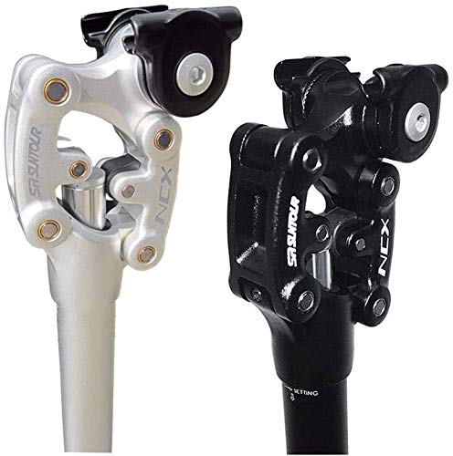 SR Suntour Reggisella Mountain Bike, Nero, 31.6 x 350 mm