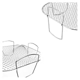 Air Fryer Baking Accessories Set Wire Oven Grill Rack For 3-5.8QT(2 set)