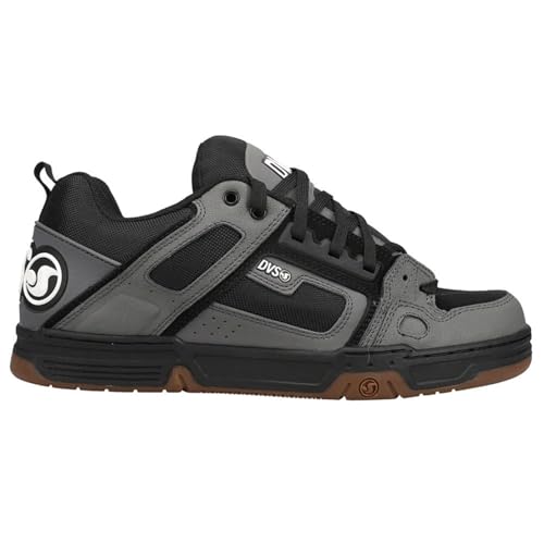 Basket DVS Comanche homme nubuck noir gris low top 39