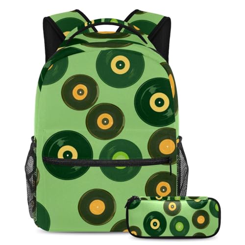 Sac à dos collège fille et garçon multicolore trousse scolaire incluse