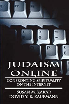 Judaism Online: Confronting Spirituality on the Internet book cover