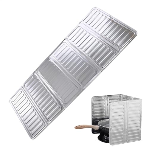Zunetsutock Deflector de aceite para estufa, protector de salpicaduras de aceite, resistente al calor, para pared, cocina, sartén