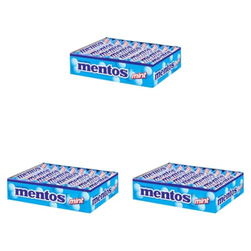Image of Mentos, Mint Flavour, Chewy candy Stick Pack, 655.2 g [Pack of 54]