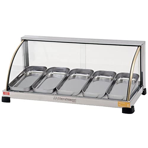 Estufa Curva, 5 Bandejas, 220V, Marchesoni Ouro, Inox