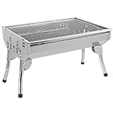 Tragbarer Grill - Leichter Holzkohlegrill für Camping und Reisen im Freien - Einfaches Design für einfache Verwendung