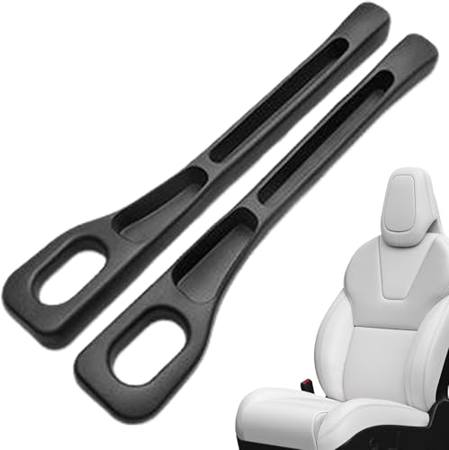 隙間クッション 車内用品 シート隙間埋めクッション 2本入り 隙間埋め シートクッション 隙間埋めクッション 車用シート アルファード ハイエース プリウス ヴォクシー プリウス レクサス スバル に適用 車用品 便利グッズ 小物落下防止 (ブラック)