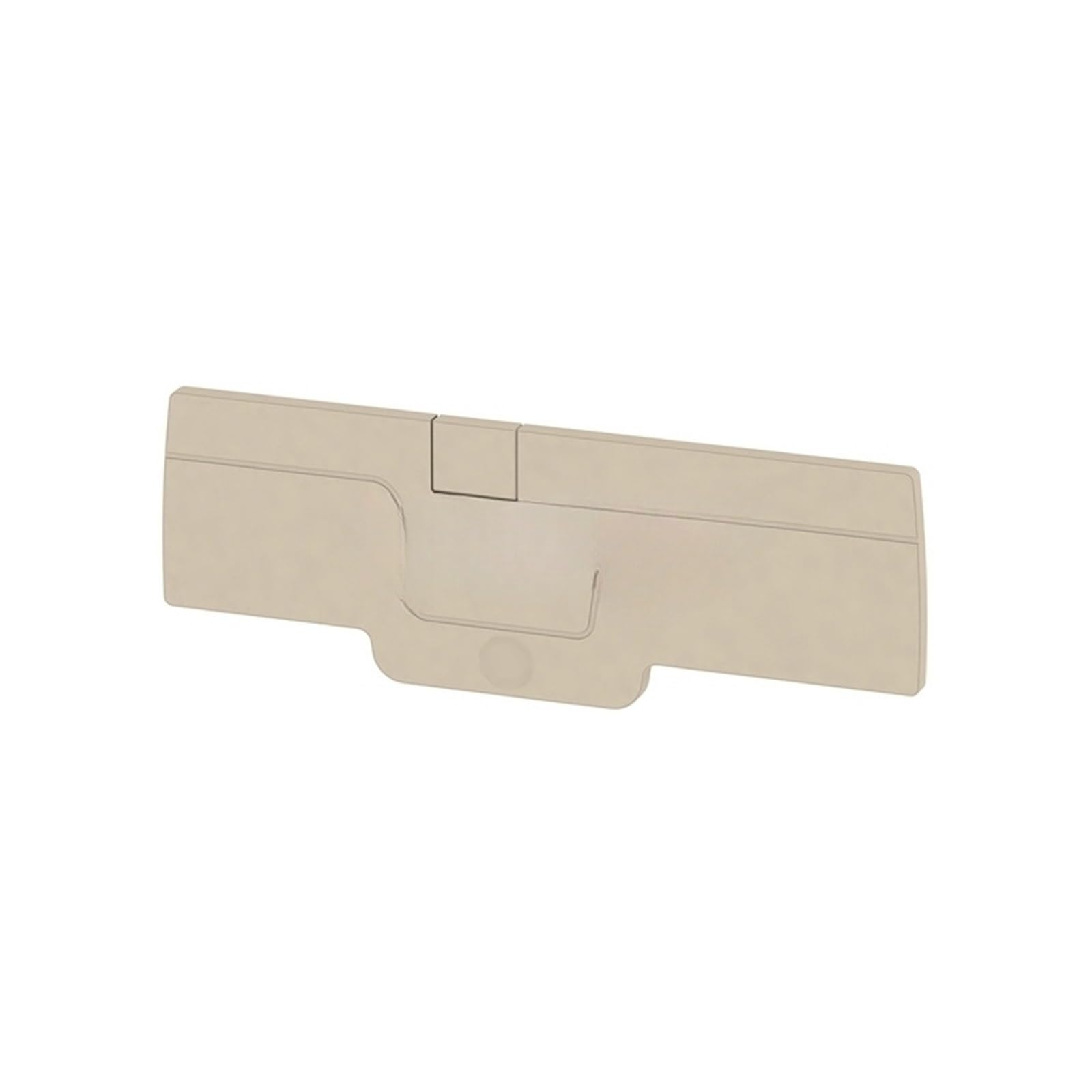 Placa terminal DT 2.5 3C, accesorio de aislamiento compatible con bloques enchufables 2