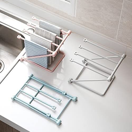 Rangement de serviette de cuisine pliable pour plan de travail - 4