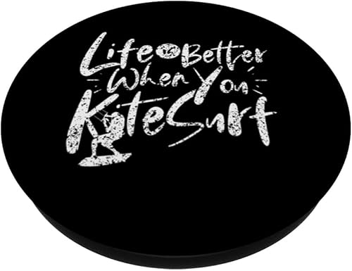 Miniatura 2 de Life Is Better When You Kitesurf Kitesurfer Kitesurfing PopSockets Standard PopGrip