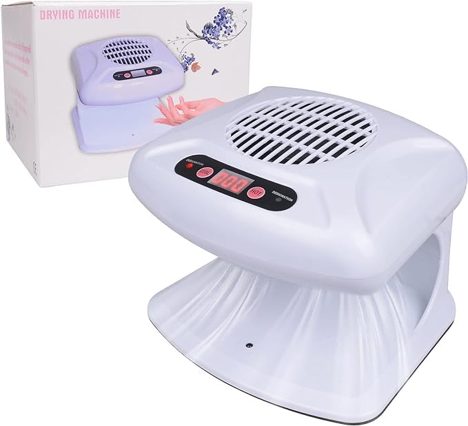 Sèche-ongles à air automatique 300W blanc pour vernis régulier