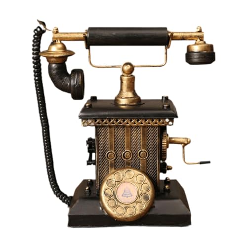 MYADDICTION-Traditional-Landline-Phone-Ornament-Modern-Home-Decor-Corded-Telephone-Model-23cmx13cmx26cm