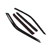 Tuningpros WD2-269 Dark Smoke 4 Pcs Set Window Visor (Outside Mount) Deflector Rain Guard Compatible with 1993-1998 Jeep Grand Cherokee #1
