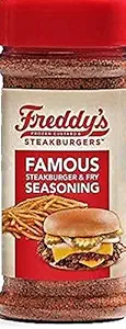 Freddy's Steakhouse Famous Steakburger and Fry Seasoning 8.5 Oz