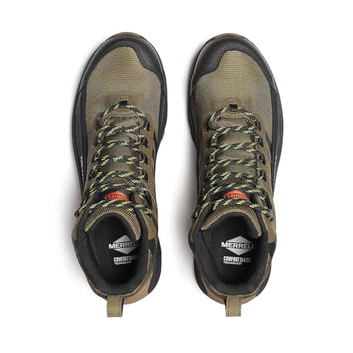 Merrell Men's Moab Speed 2.0 Mid Nt Construction Boot, Dark Olive, 12 by Merrell - Image 6