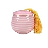 Recipiente de té de cerámica, tarros de almacenamiento, latas de café, tarro de especias, decoración de cocina, tarro de bote, exquisito carrito de té, sello de tanque de almacenamiento de viaje, jueg