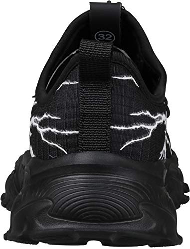 BRONAX Little/Big Boys Comfortable Graffiti Personality Tennis Shoes4