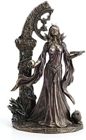 Veronese Design Aradia The Wiccan Queen of Witches Statue – Cold ...
