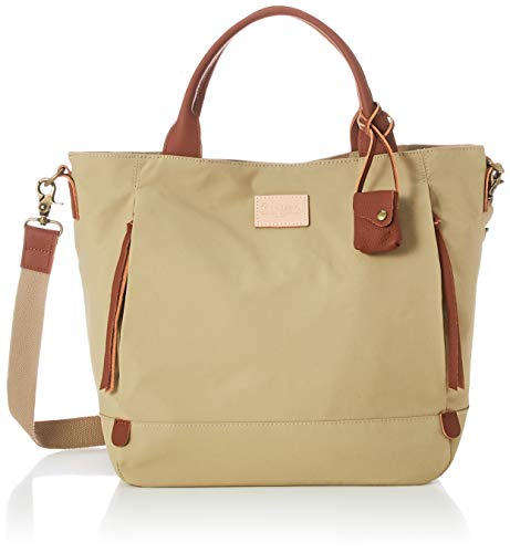 [トーラ] 2WAYトート ナイロングログラン/カウレザー2WAYトート 1S レディース 11718-BE ベージュ