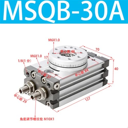 Mesa giratoria neumática MSQB-30A para solucionar fallos de alineación 3