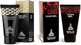 Big Jim Original Russian Titan Gel Red + Titan Gel Gold Combo