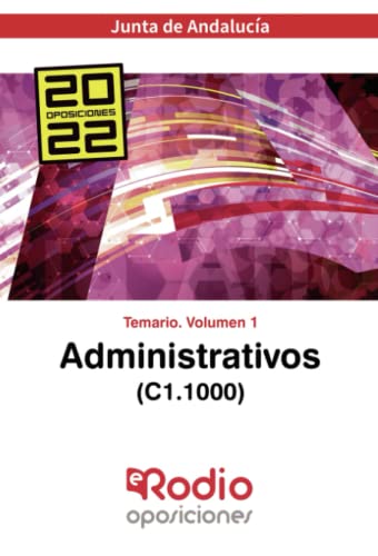 Portada de Administrativos C1.1000 Temario Volumen 1: Junta de Andalucía