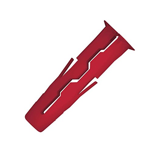 Red Rawlplug Uno Wall 6mm x 28mm Fixings - 96 Pack - 68-520
