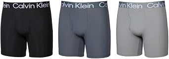 Calvin Klein Mens 3 Pack Micro Rib Boxer Brief