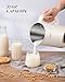 KIDISLE 8 in 1 Nut Milk Maker, 32oz Homemade Almond, Oat, Coconut, Soy, Plant Based Milks and Non Dairy Beverages, Automatic Soybean Milk Machine with Delay Start/Keep Warm/Boil Water, Cream