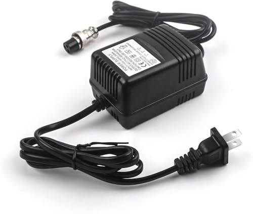 AC 17V 600mA Power Adapter with 3-Pin Connector, for Yamaha MG16/MG82X/MG10U/PA-10, Stanton M304, Alesis Multimix 8 USB, Behringer Mixer Replacement Supply ﻿