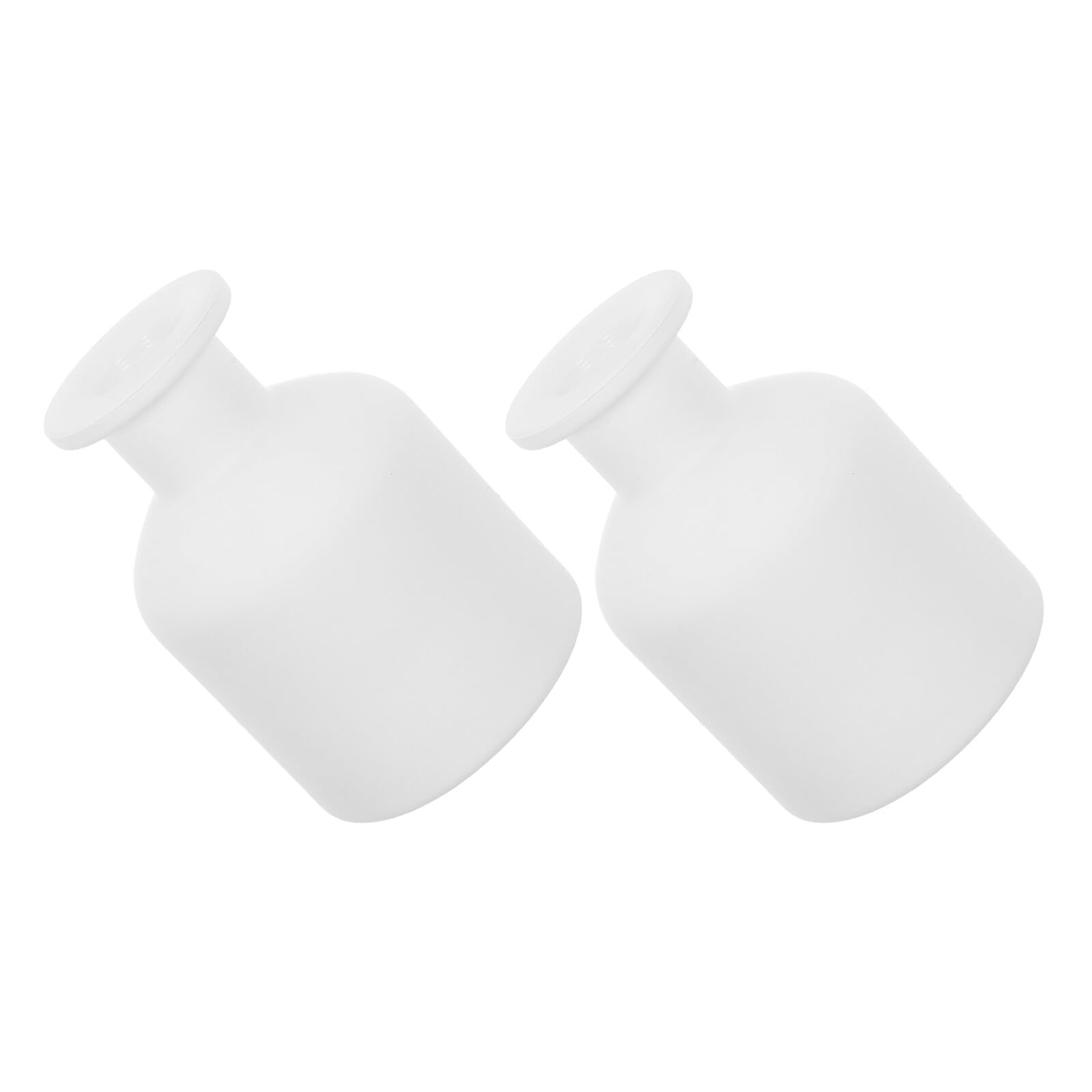 Flacons Diffuseurs en Verre Rond ORFOFE 150ml | Lot de 2 Bouteilles de Parfum Rechargeables pour la Maison