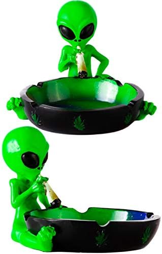 Smoking Galaxy Alien Ashtray