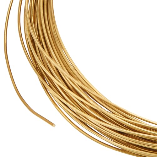 BENECREAT 10m/32.8Ft Square Copper Wire, 0.7mm/21 Gauge Pure Copper Wire