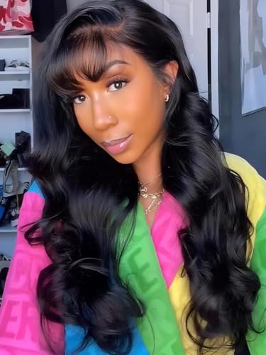 UNICE Body Wave 13x4 Lace Front Wigs Human Hair Side