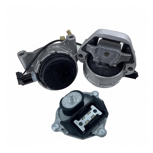 STZPO 4G0199381NT 8K0399151DB 4G0199381D Soporte de motor de 3 piezas compatible con Audi A6 C7 S6 A7 1.8 2.0T 2012-2018 Montaje de caja de cambios de piezas de automóvil
